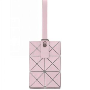 Bao Bao Issey Miyake Lucent Frost Clutch phone pouch clutch mini tote pink